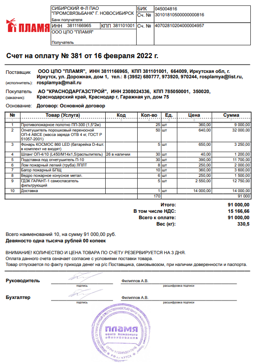 Практическое задание «Планирование элементов логистической системы»