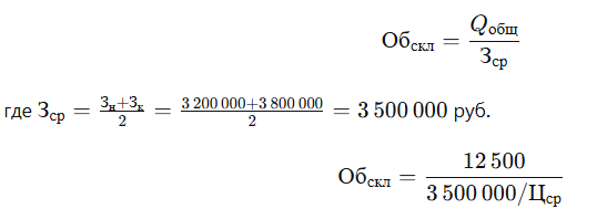 Практическое задание «Проведение оценки эффективности функционирования элементов логистической системы»